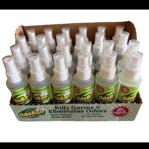 OdoBan Eucalyptus Disinfectant Spray & Air Freshener 4oz (24 Pack) NEW